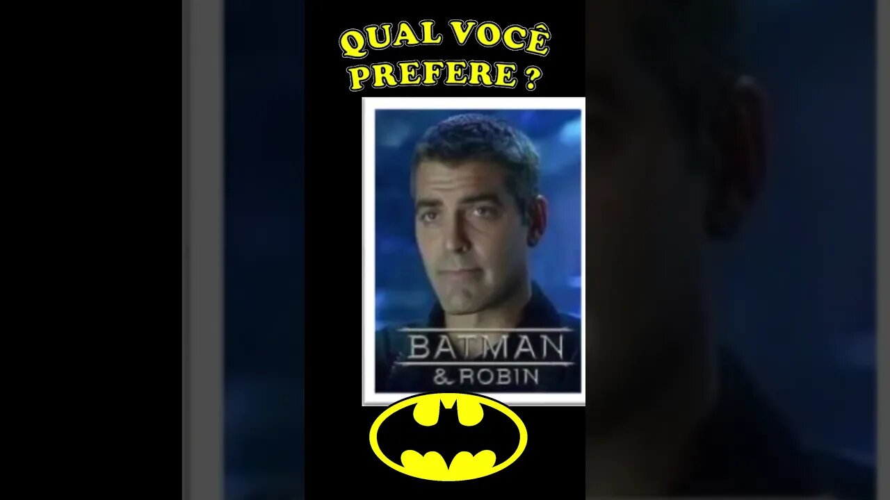 QUAL BRUCE WAYNE VOCÊ PREFERE #shorts