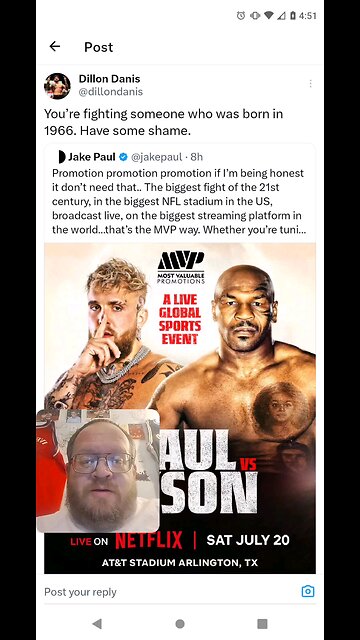 Dillon Danis Mad About Jake Paul Facing Mike Tyson