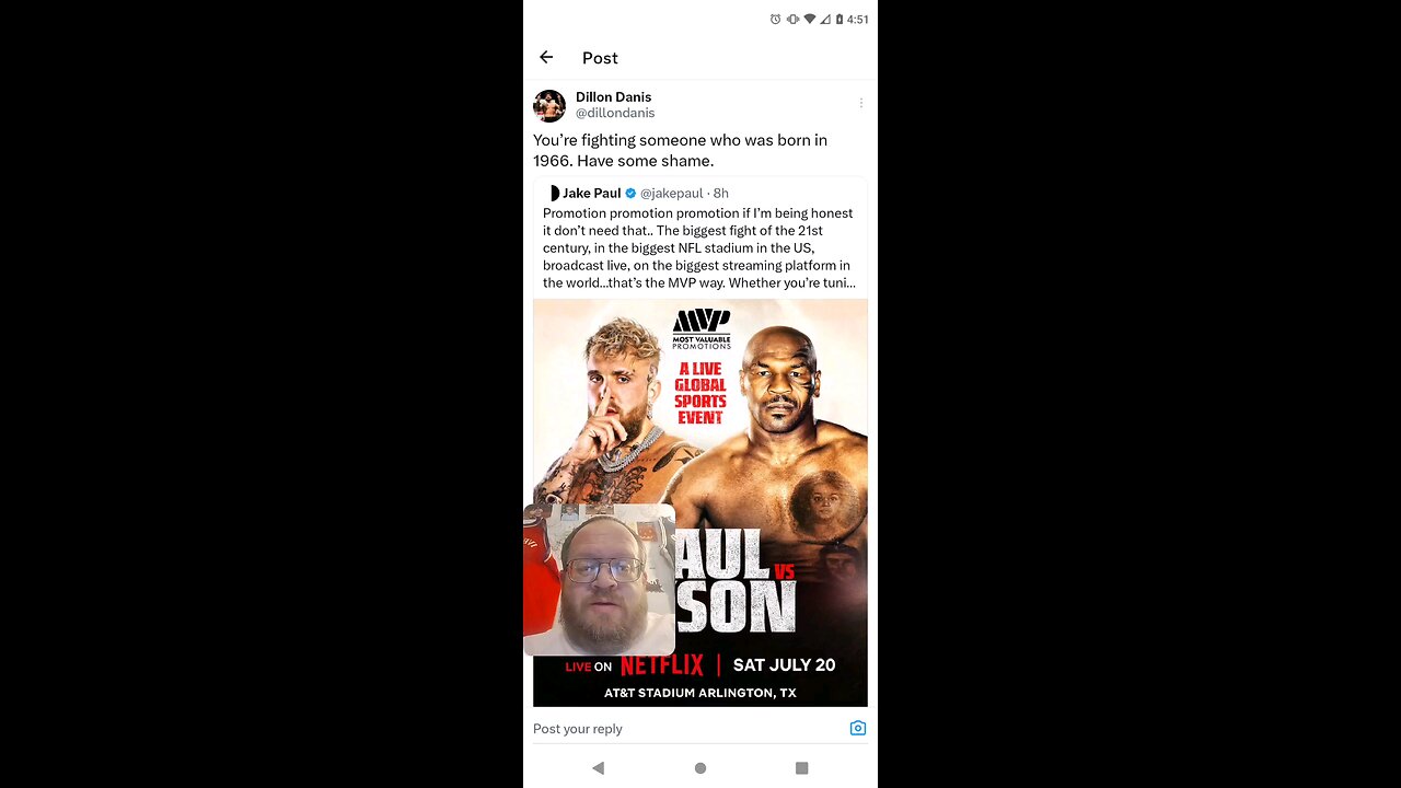 Dillon Danis Mad About Jake Paul Facing Mike Tyson