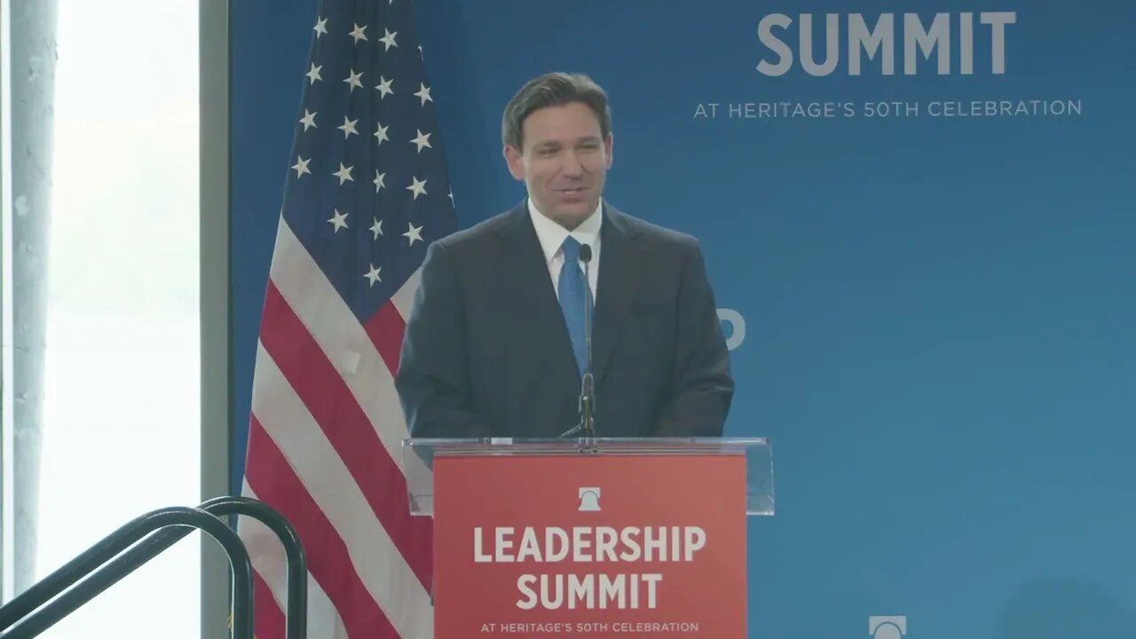 Ron DeSantis: How Florida Became a Bastian for Freedom | #Heritage50