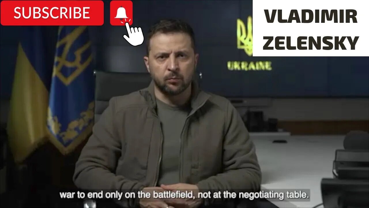 Vladimir Zelensky Explanations October 4, 2022 (Subtitle)