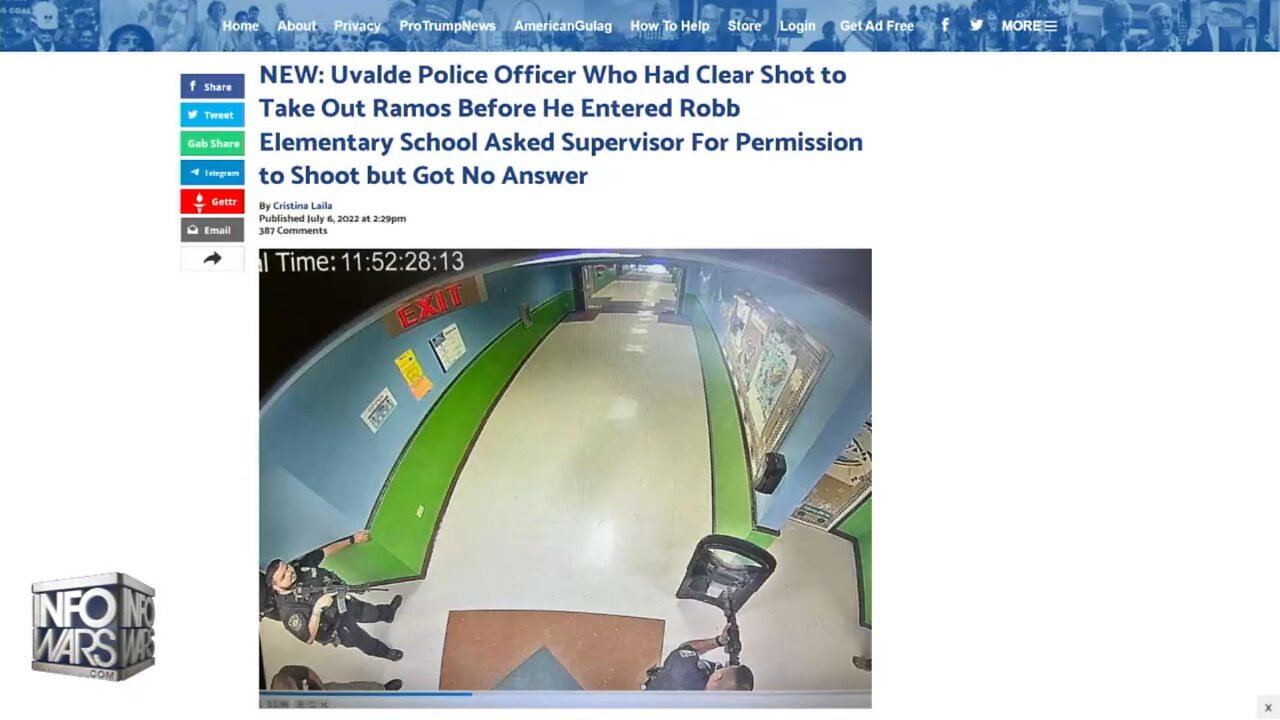 Cops Could Have Stopped Uvalde Shooting Before It Occurred But Didn’t Take The Shot