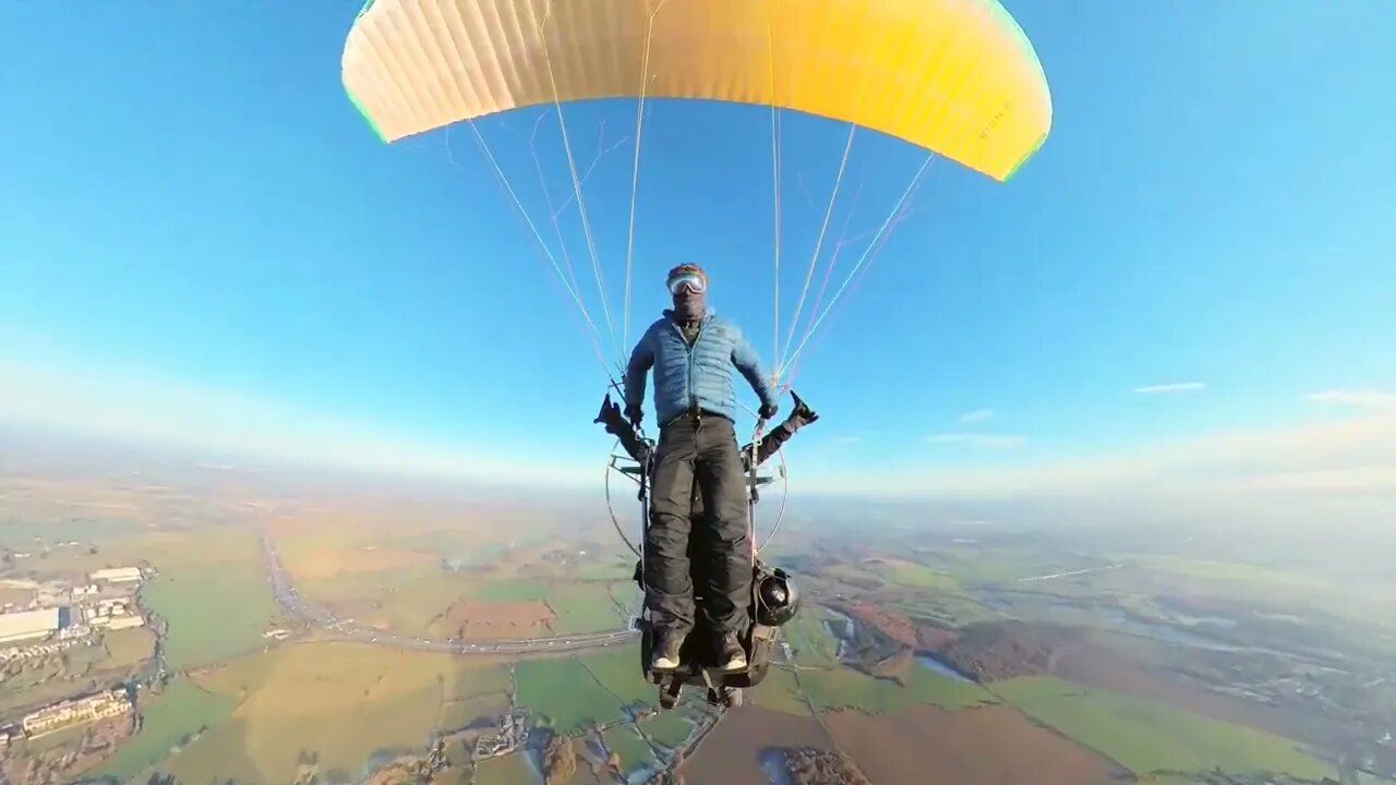 Moment of hesitation ! SkyDiving !