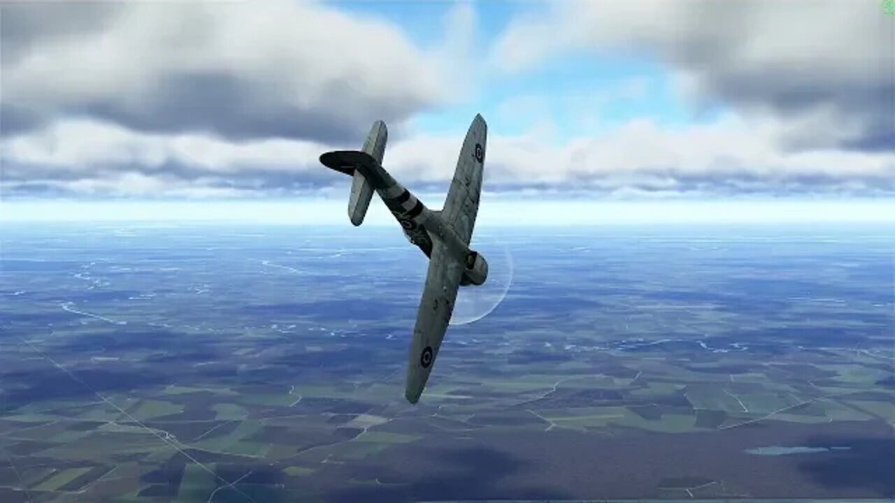 Tempest Vs. ME410 (IL-2 Normandy)