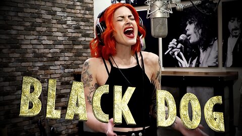 Black Dog - Led Zeppelin - ft. Kati Cher - Ken Tamplin Vocal Academy 4K