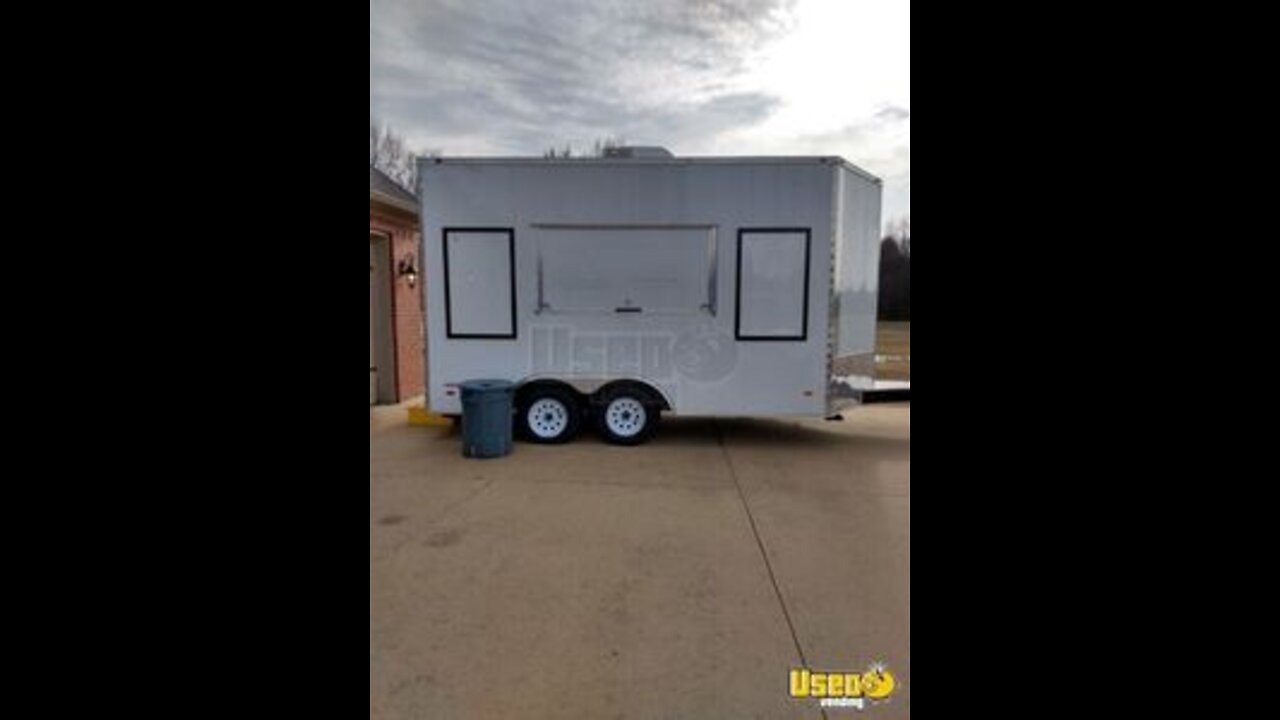 Like New 2021 - 8.5' x 14' Freedom Shaved Ice - Snowball Concession Trailer for Sale in Arkansas