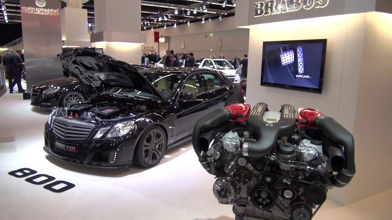 Classic Brabus with Rocker 800, EV12 800 HP, GV12 800, iBusiness 800 S65 and more! V12 Biturbo GOLD!
