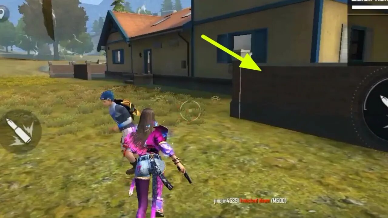 Hack or Glitch in free fire #hack #glich #freefire