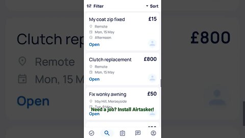 Need a job? Install Airtasker!