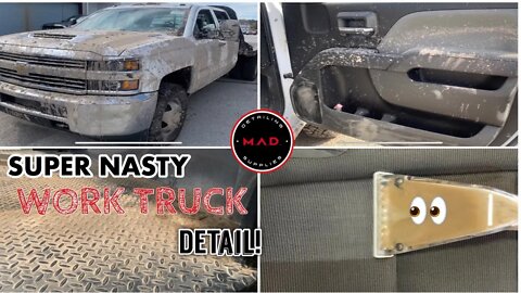 Deep Cleaning a DISASTER Work Truck!!! | Super Nasty Car Transformation!