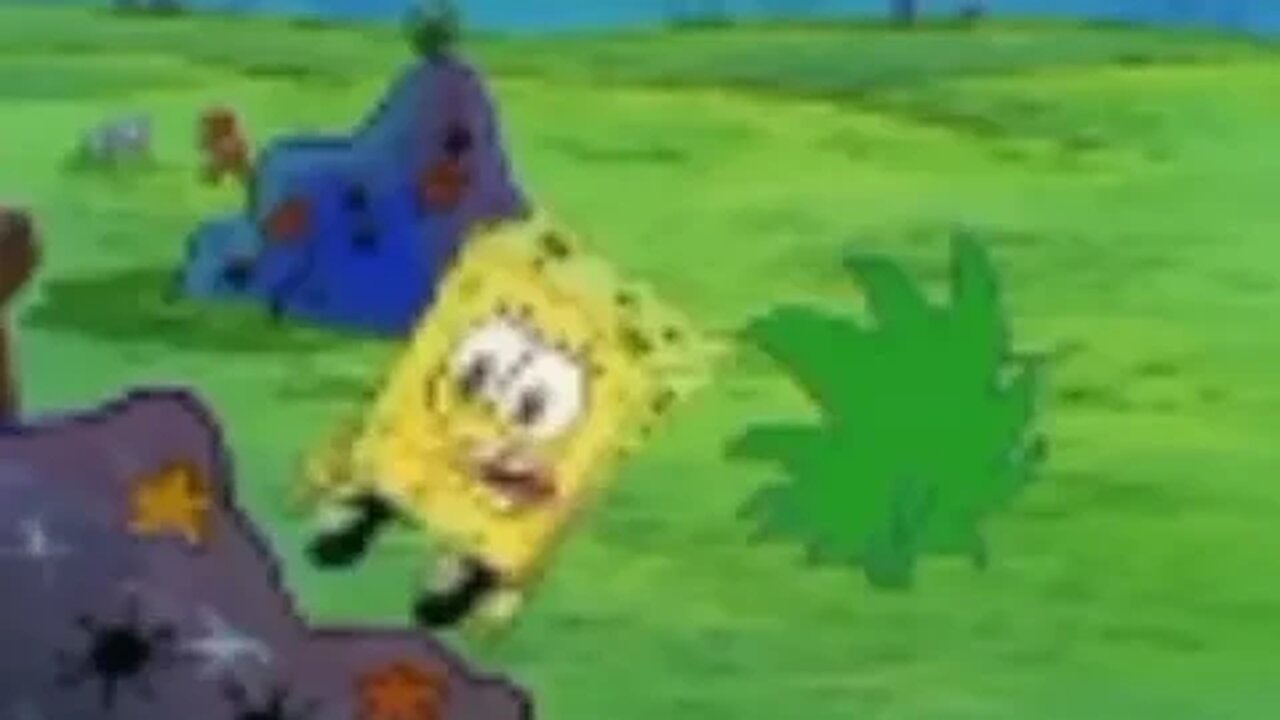 Spongebob Squarepants - Running From Patrick