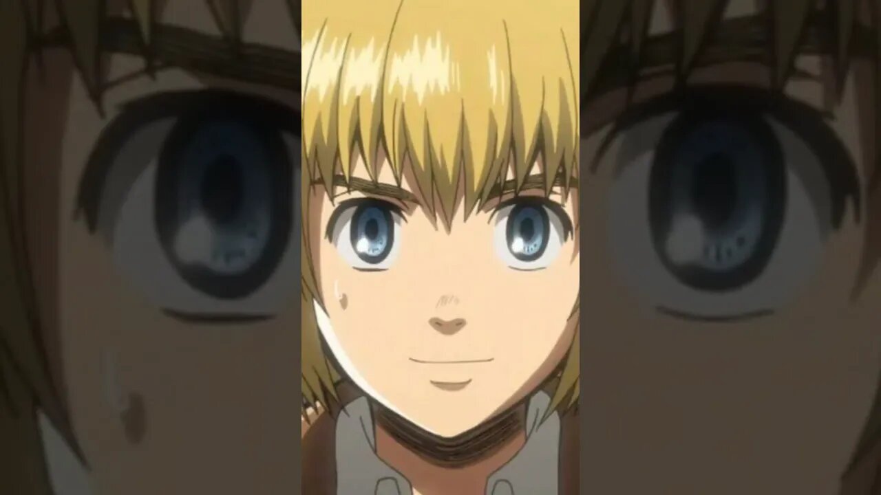 Armin From attack on Titan once said #shorts