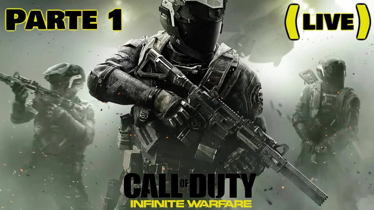 Call of Duty Infinite Warfare: Da Terra ao Espaço (Parte 1) (LIVE) (Playthrough) #callofduty