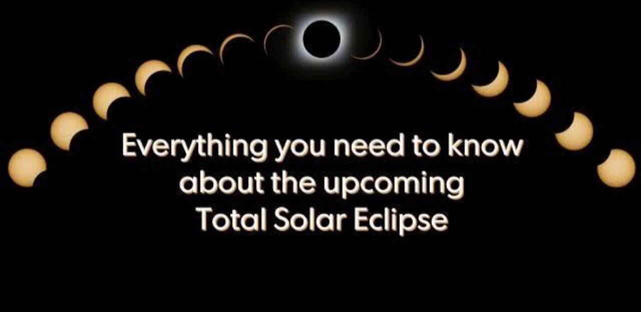 DONT Blink because the total solar #eclipse is almost here