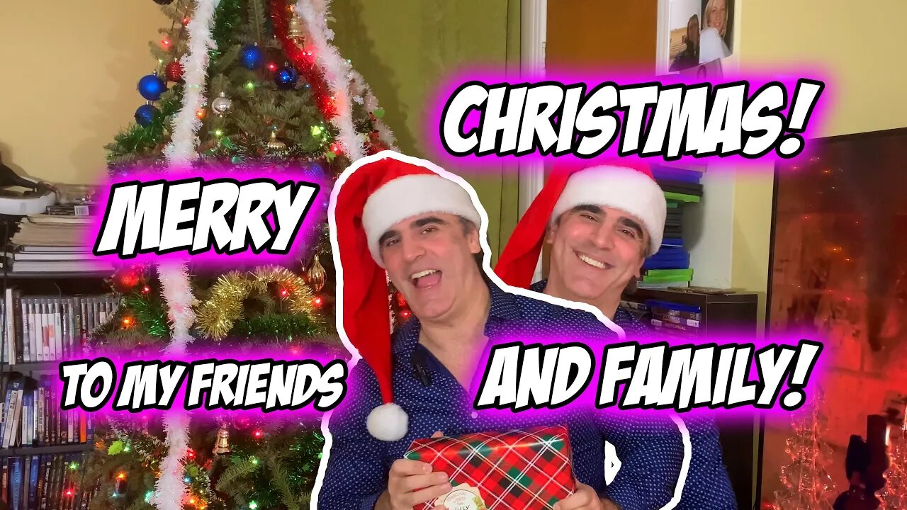 MERRY CHRISTMAS to ALL my friends, family and YOU ! (with Greek talking)