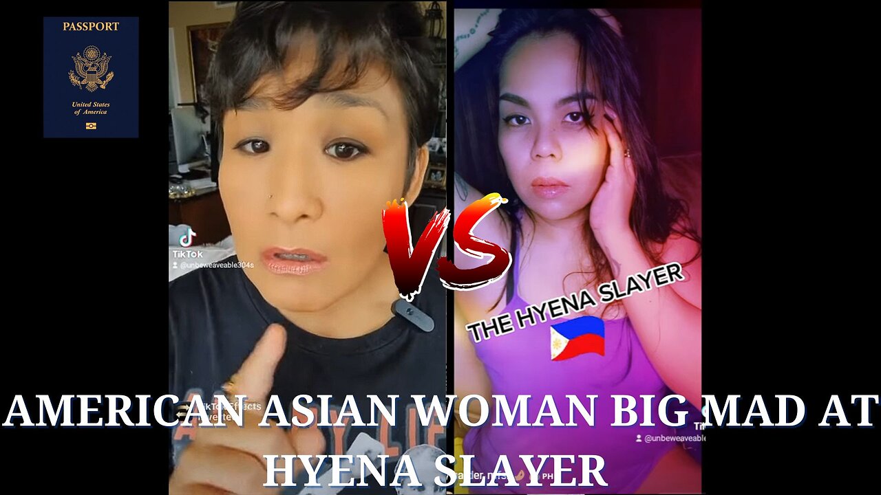 American Asian Woman BIG Mad at Filipina for Supporting The Passport Bros!