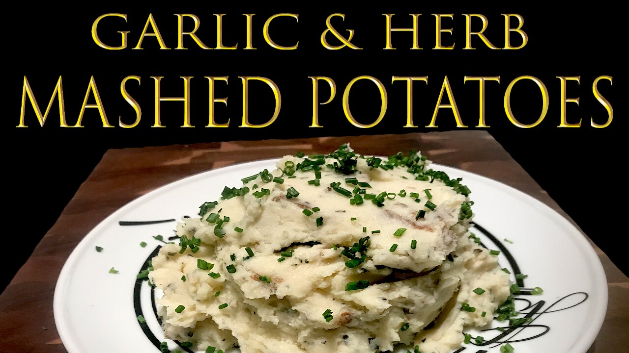 Garlic and Herb Mashed Potatoes