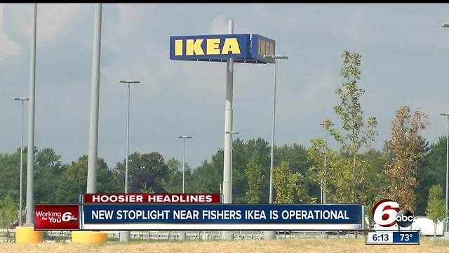 New spotlight near Fishers now operational