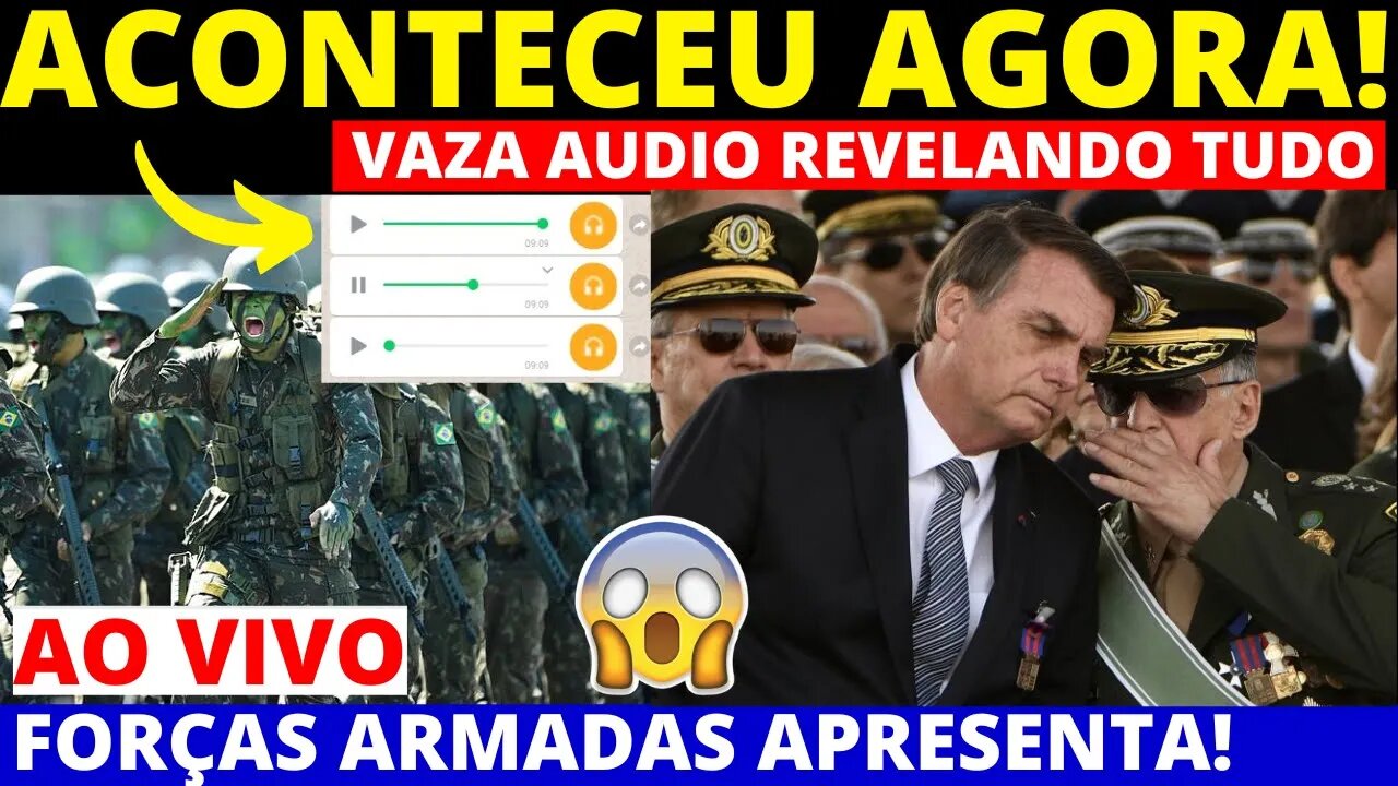 AGORA VAZA AUDIO REVELANDO TODA A VERDADE SOBRE O QUE DE FATO ACONTECEU AO VIVO VEJA!