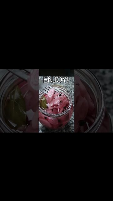 How to Make Pickled Onions #pickledonions #pickledredonions #shorts