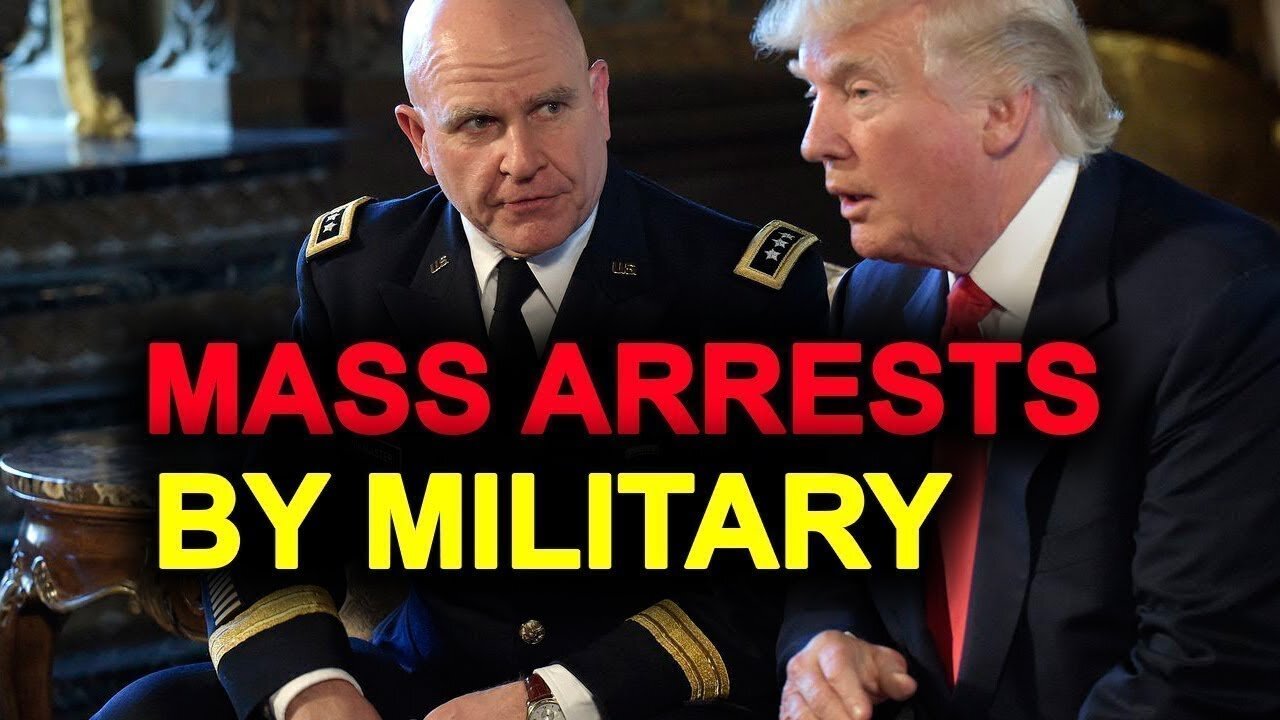 MASS ARREST HAS DONE BY THE MILITARY TODAY UPDATE - TRUMP NEWS