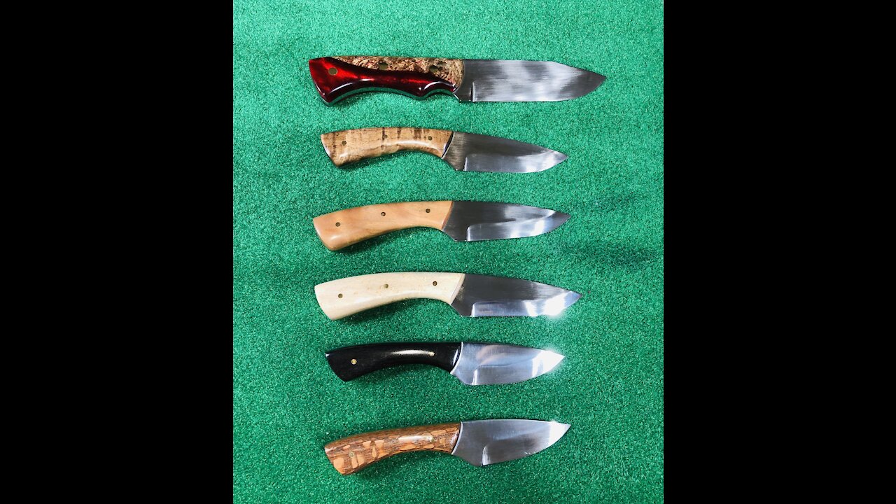 Knives I've made so far