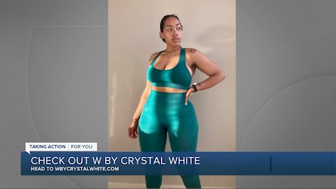 Grab Your Workout Gear with W by Crystal White