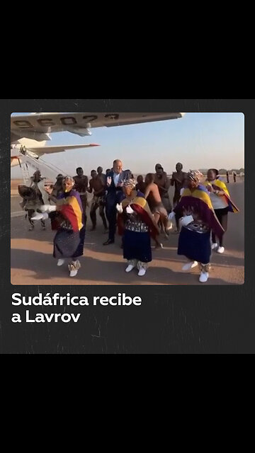 Lavrov llega a Sudáfrica para asistir a la XV Cumbre del BRICS