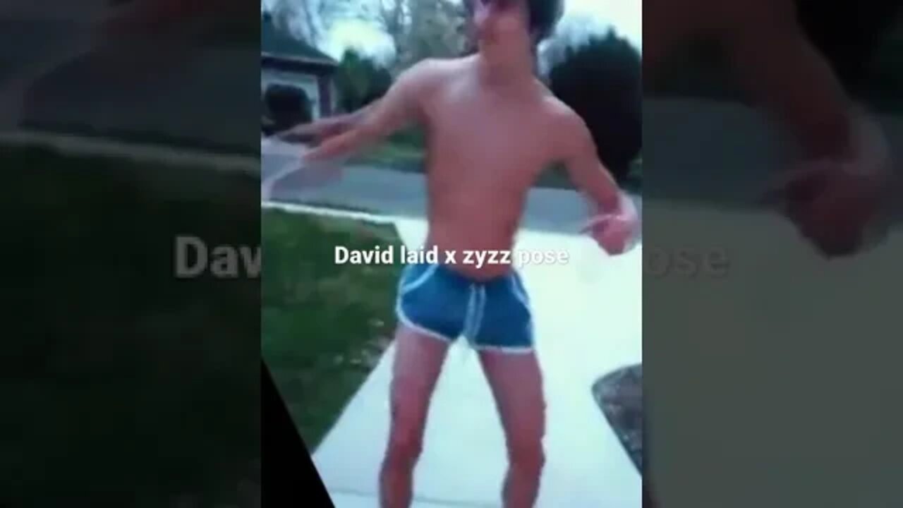 Rare video of David laid doing zyzz pose #shorts #zyzz #davidlaid #zyzzlegacy