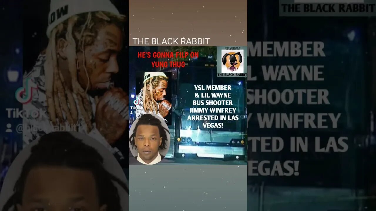 SHOOTER OF LIL WAYNE‘S TOUR BUS CAUGHT & ARRESTED!