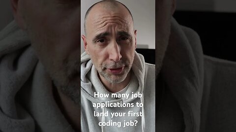 How many job applications to land your first coding job in 2023? #unclestef #developerjobs