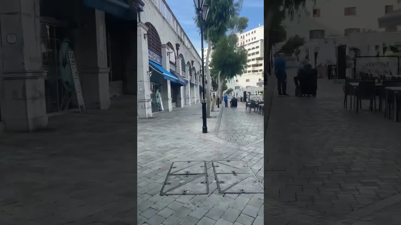 Entering Casemates Square Gibraltar #shorts