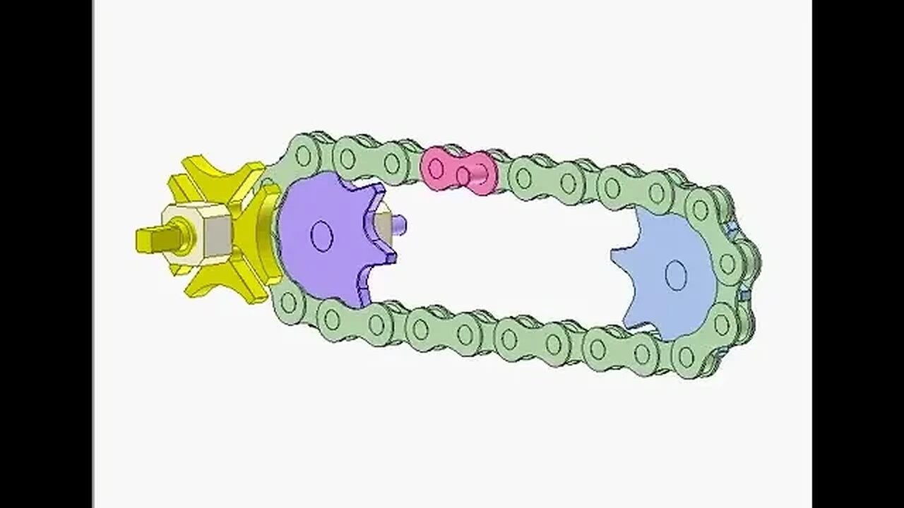 2836 Chain drive 3D