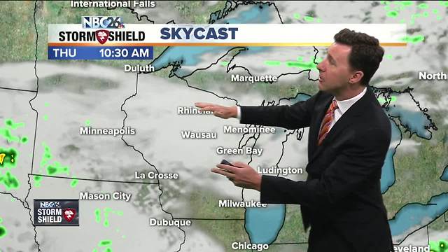 Michael Fish's NBC26 weather forecast