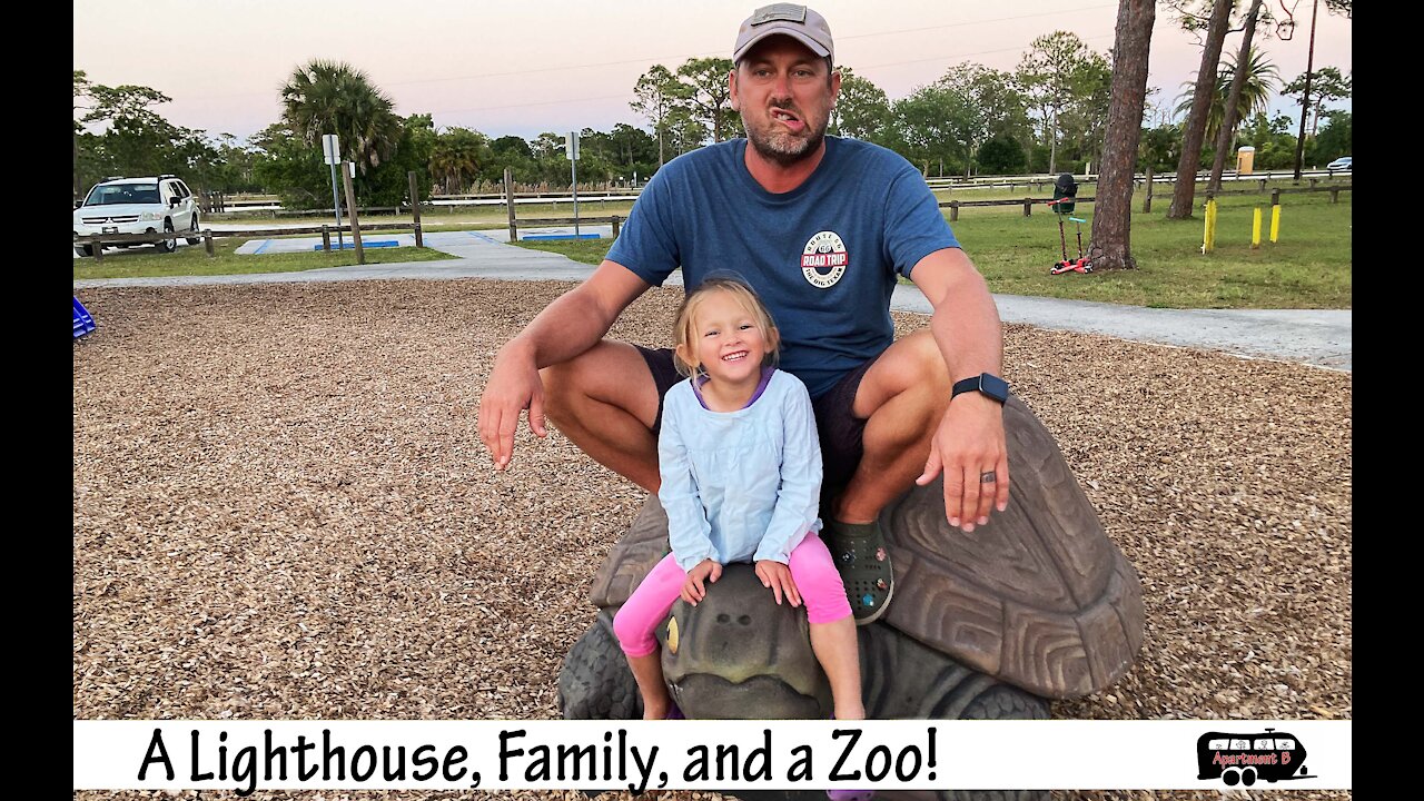 A Lighthouse, Family, and the Zoo - Melbourne Florida