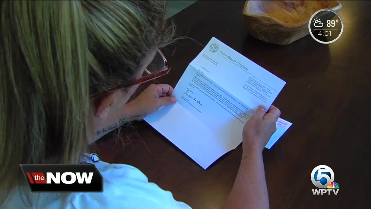 Some PBC voters receiving letters saying they won't be able to vote Tuesday