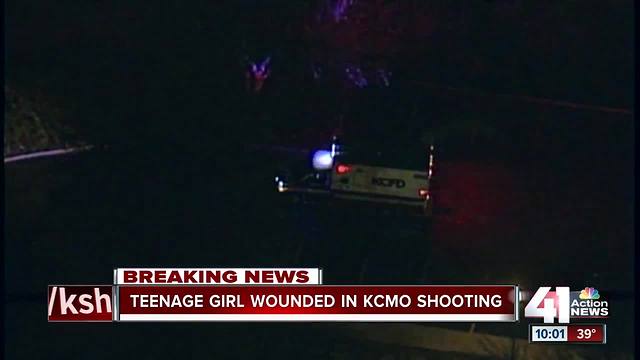 Teen girl shot in KCMO