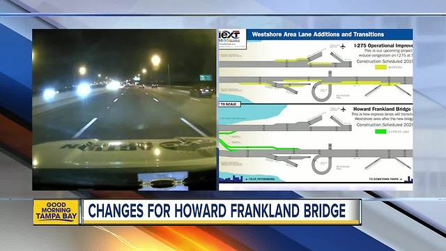 Proposed changes to reduce congestion on Howard Frankland Bridge to be discussed Wednesday