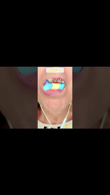 Asmr Sweet Rainbow Candy Eating Sounds