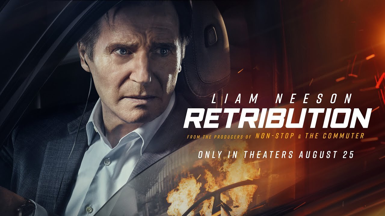 RETRIBUTION - Official Movie Trailer (2023) [Action, Thriller] Liam Neeson, Emily Kusche