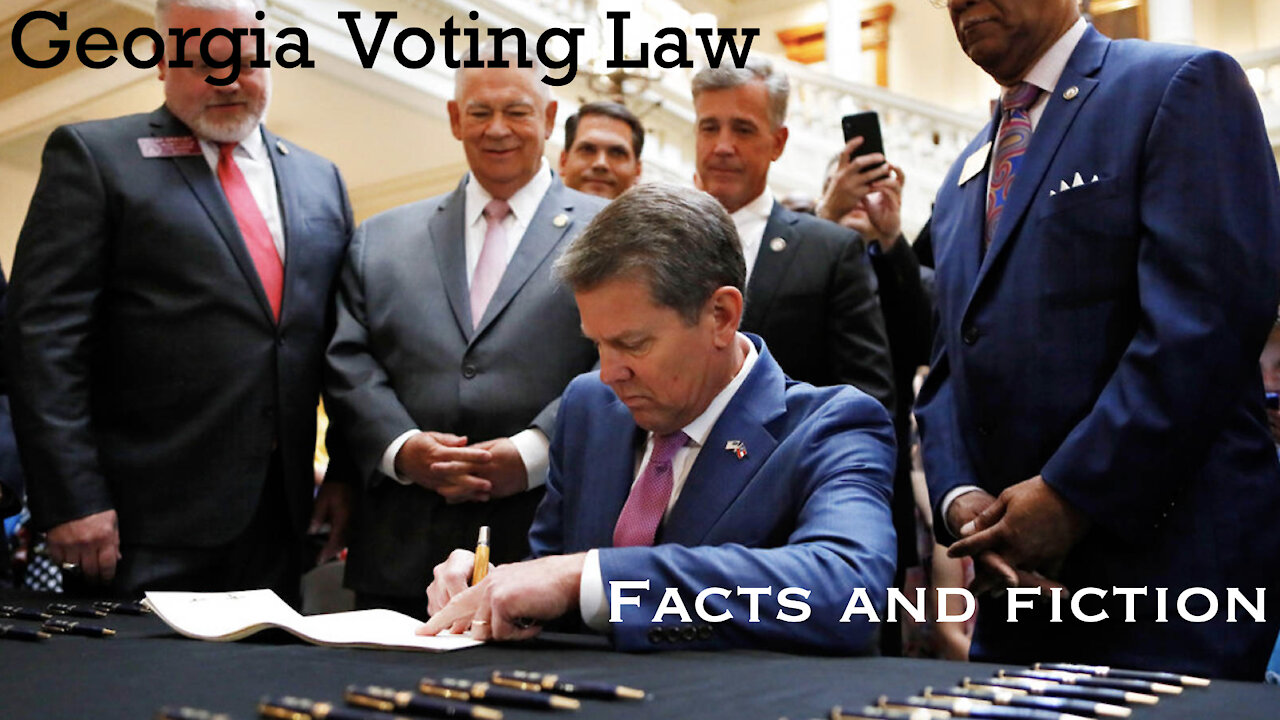 Georgia Voting Laws, Facts and Fiction