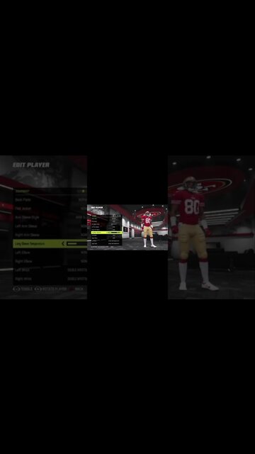How To Create Jerry Rice Franchise Roster Madden 23 #shorts