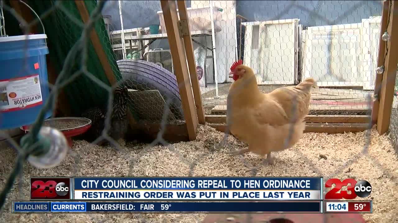 Bakersfield Backyard Hen Ordinance could possibly be repealed due to a lawsuit against the city