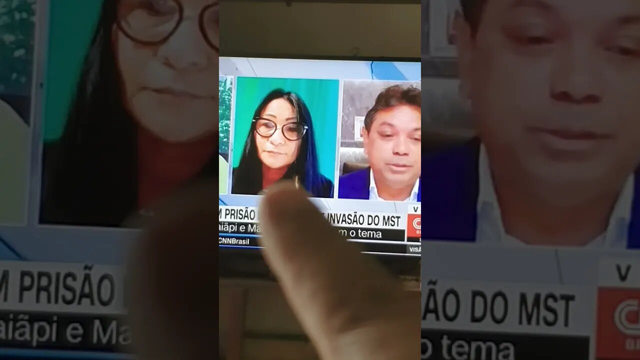 PAINEL CNN: Silva Waiapi do Pl AP 10 x 0 Márcio do PCdoB MA ... nojo do MST