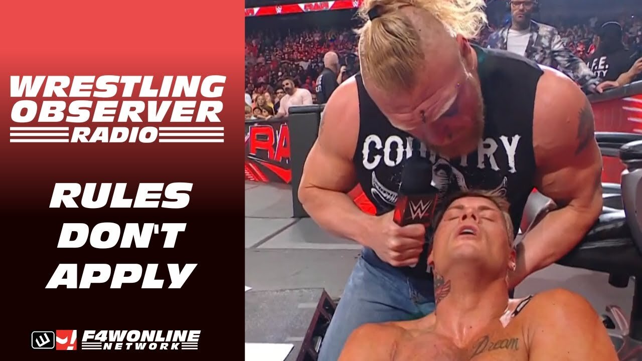 The rules don't apply to Brock Lesnar- Wrestling Observer Radio