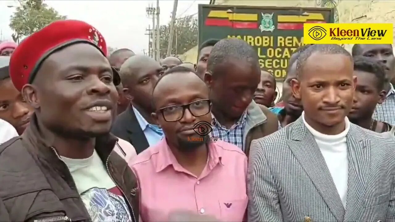 Babu Owino and Gaucho bails out Those arrested During Azimio Anti-government Protest