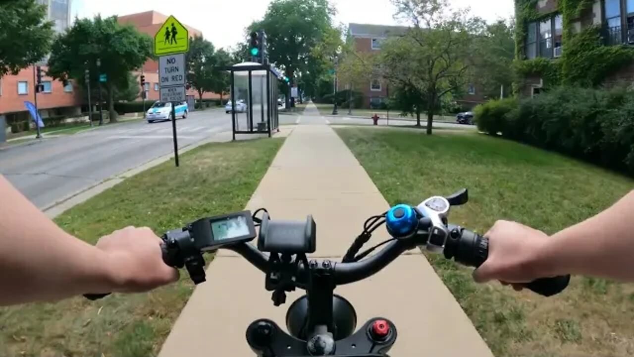 ARIEL RIDER X-CLASS 52V : FIRST E-BIKE TEST RIDE AROUND CHICAGO : GOPRO HERO9 : 4K POV