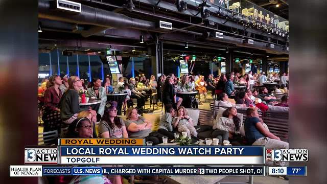 Topgolf royal wedding watch party