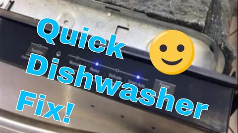 Samsung Dishwasher Flashing Lights Normal Heavy and Smart Auto