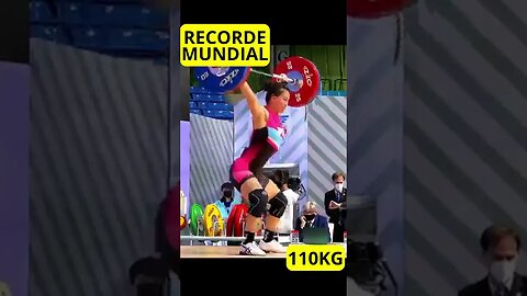 RECORDE MUNDIAL no Arranco de 110kg de Hsing-Chun Kuo (59kg) #Shorts